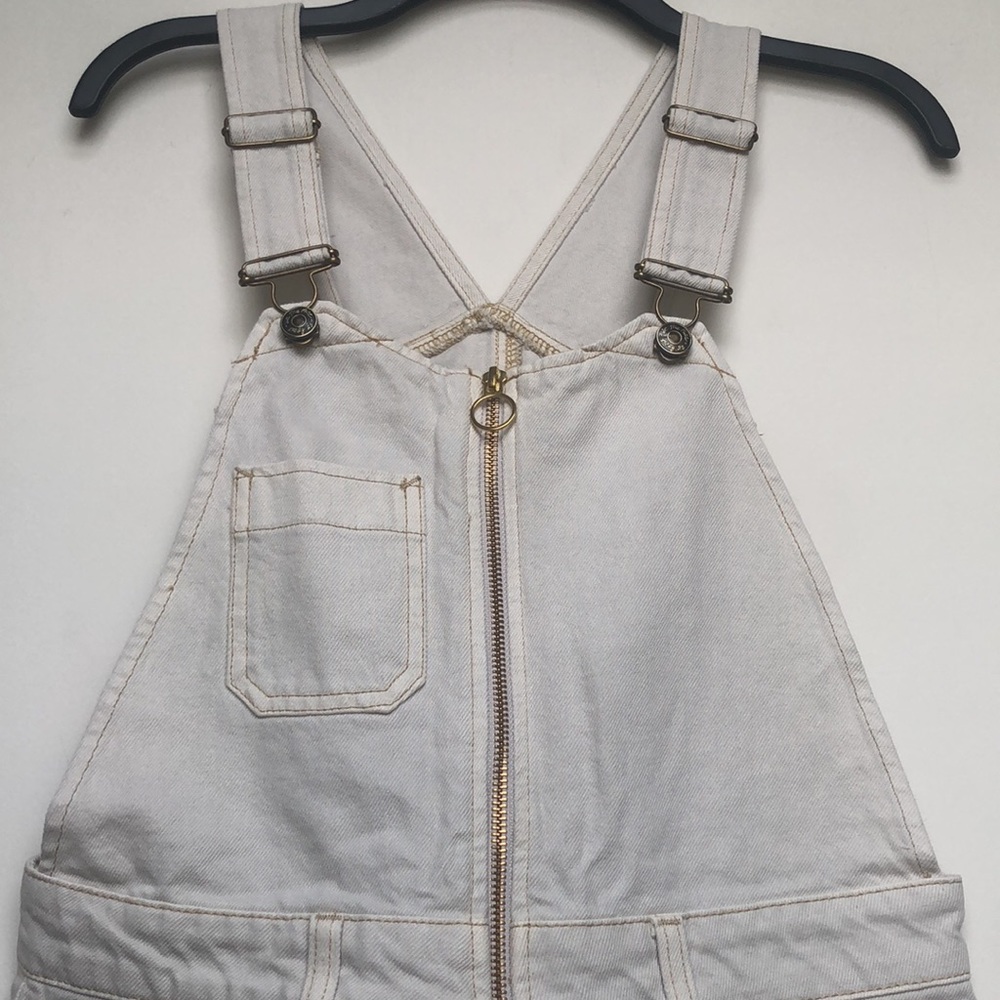 Free People Denim Overalls - Picture 3 of 7